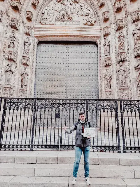 Paco, nuestro guía. Free Tour Sevilla