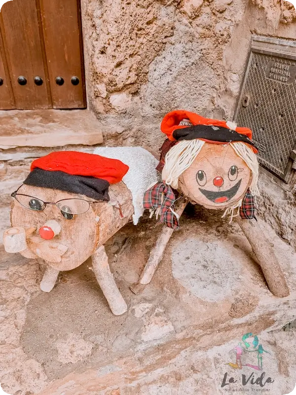 El Tió de Mura en Navidad 