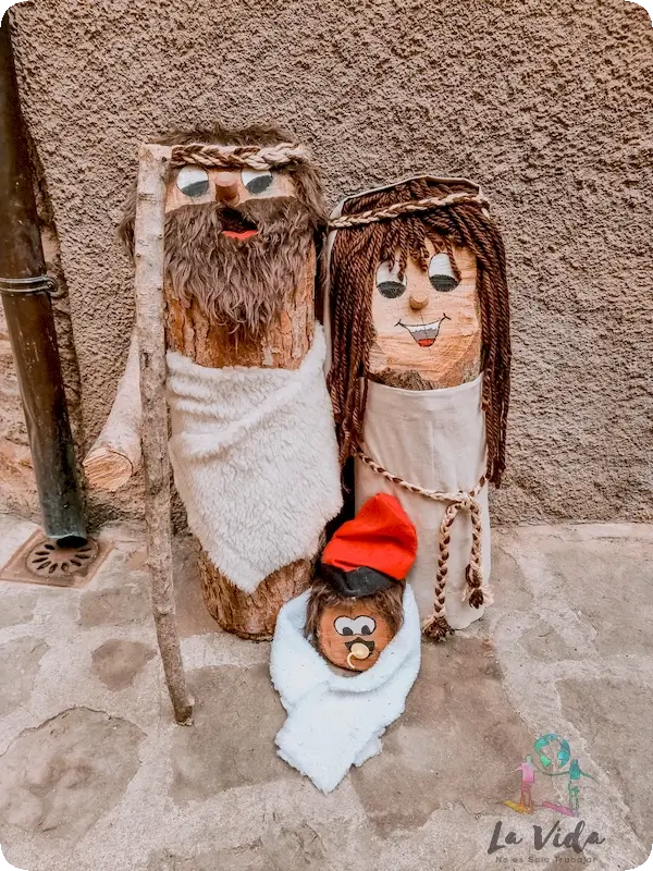 Tions de Mura: la virgen Sant Josep y el niños Jesús