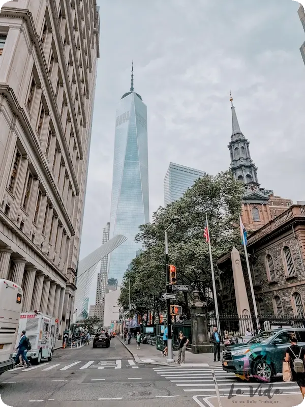 One Worl Obserbatory desde abajo