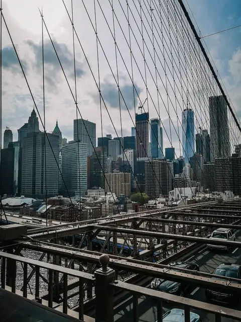 Vistas desde Puente Brooklyn