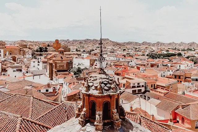 Vistas desde Catedral de Guadix