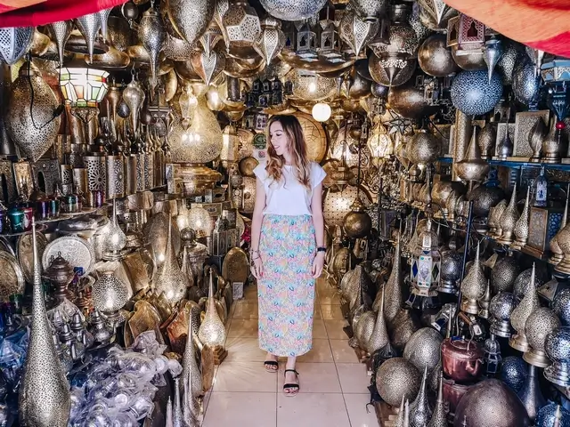 Tiendas de la medina de Marrakech