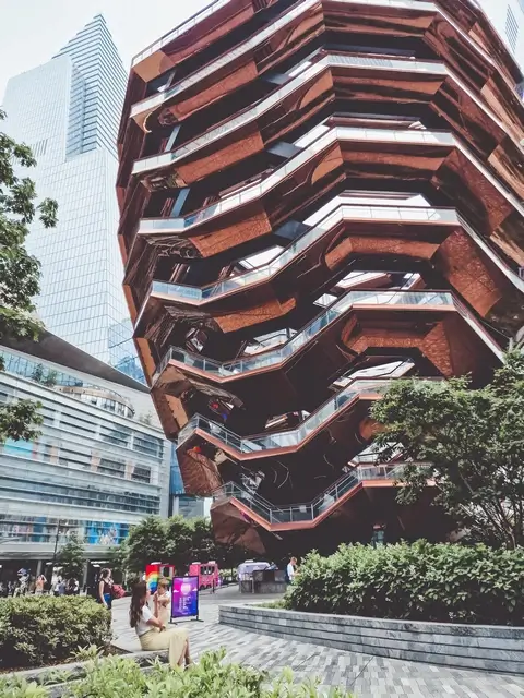 The Vessel escultura en Nueva York