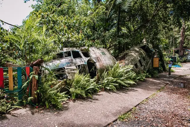 Avión Abandonado en kuranda Cairns