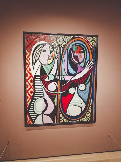 Mujer frente al Espejo de Pablo Picasso