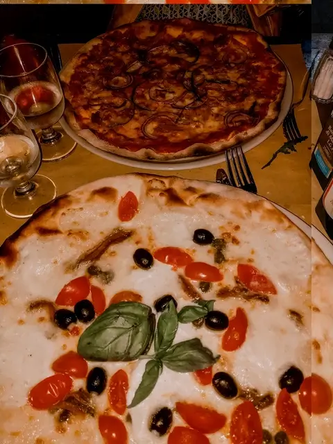 Pizza en Trastevere 