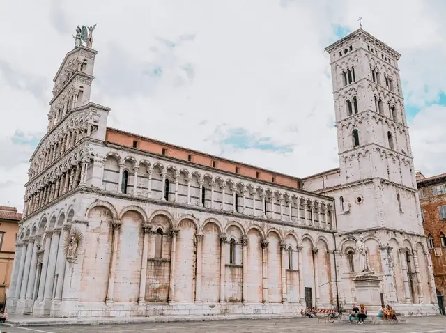 Catedral medieval san michele. Lucca