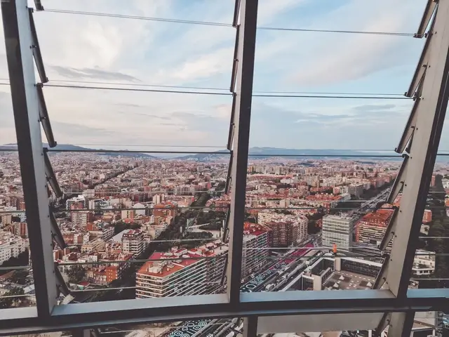 Vistas ciudad Mirador Torre Glories Barcelona