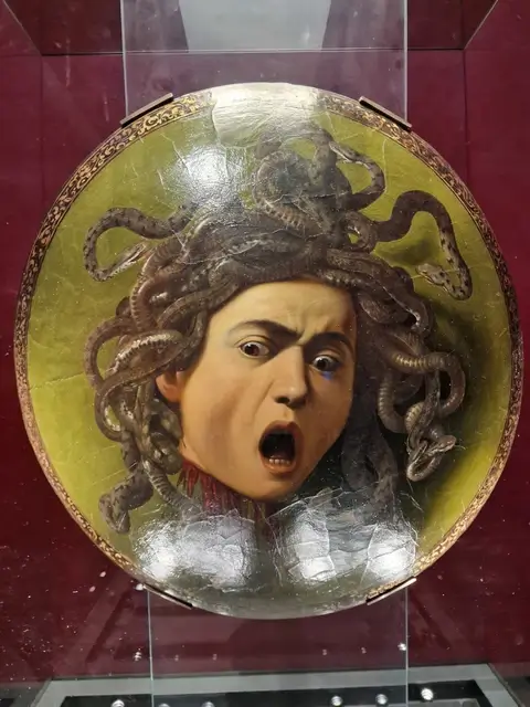 Cabeza de medusa de Caravaggio