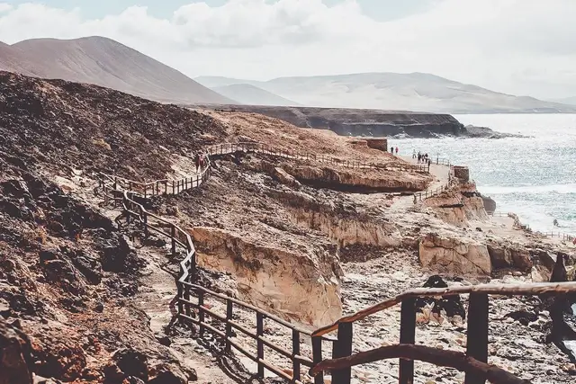 Camino a las Cuevas del Ajuy Fuerteventura