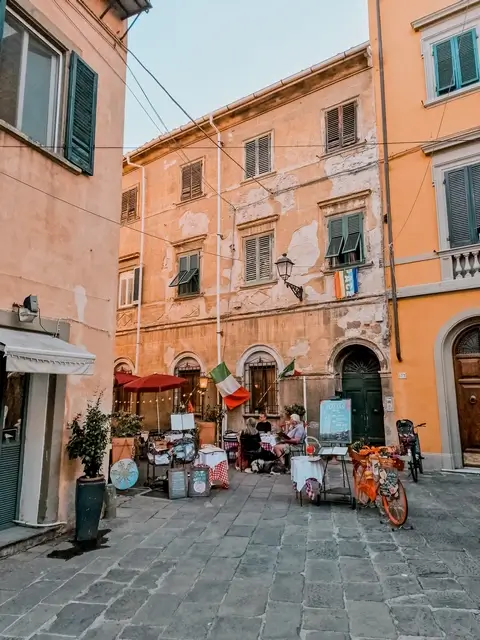 Calles bonitas de Pisa