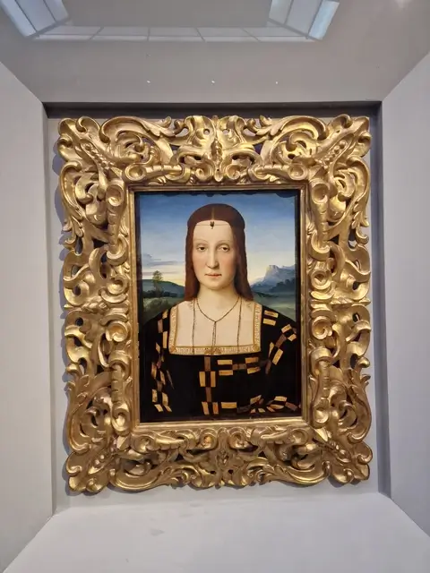 Retrato de Elisabetta Gonzaga de Rafael