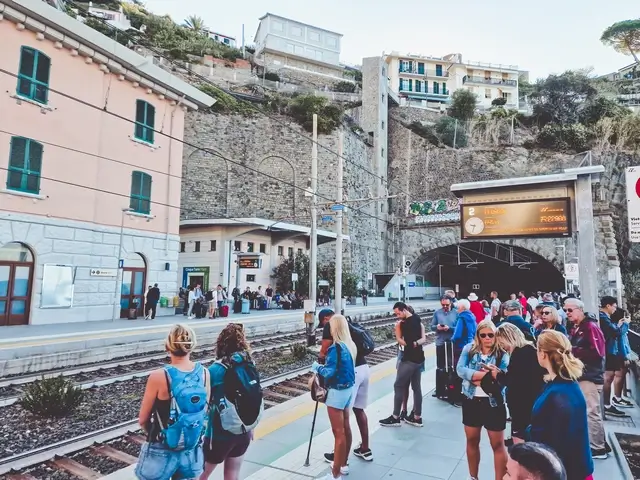 Estacion de tren en Cinque Terre
