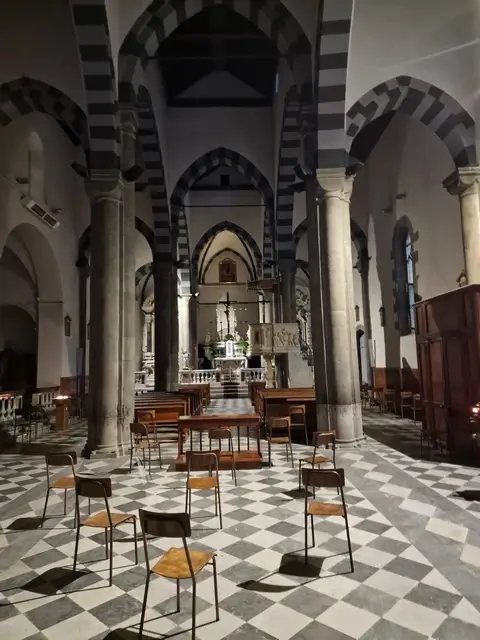 Interior Iglesia de San Juan Bautista