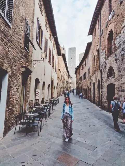 Calles de San Gimignano