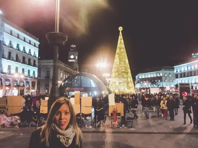 Plaza del Sol en Navidad