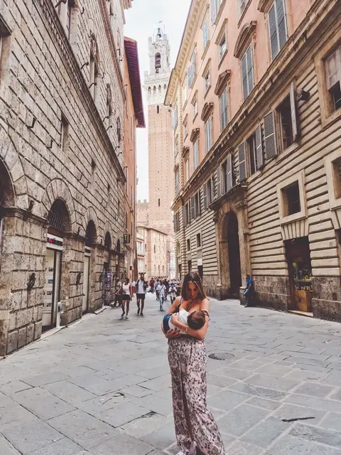 Qué ver en Siena - Torre Mangia el fondo