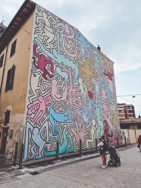 Tuttomondo, el mural de Keith Haring Pisa