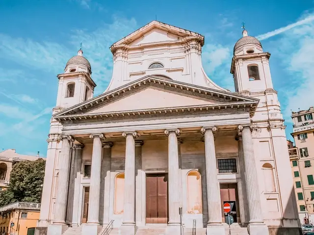 Iglesia santissima annunziata en génova italia