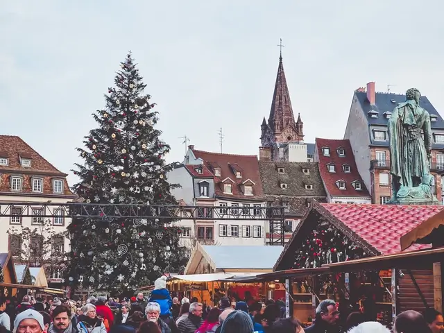 Mercado navidad Estrasburgo - Place Kléber