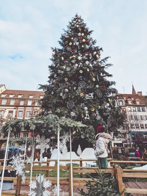 Mercado navidad Estrasburgo - Place Kléber
