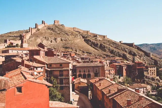 Pueblo romantico España - Albarracin, Teruel