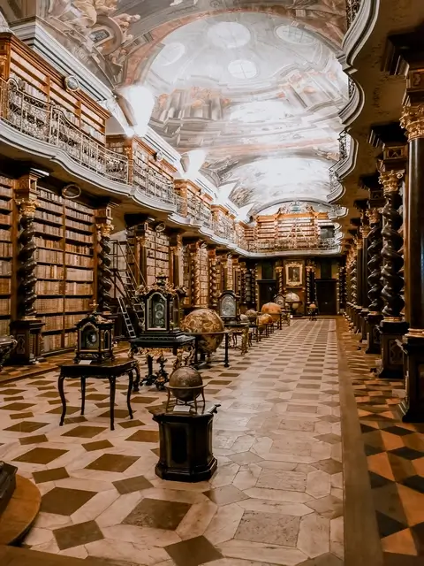 Qué ver en Praga - Clementium Biblioteca Barroca
