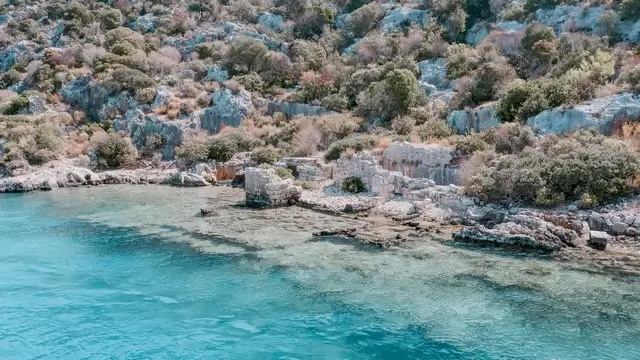 Qué ver en Turquía - isla de kekova Antalya