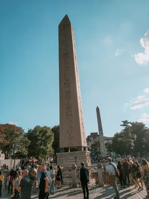 Qué ver en Estambul Turquia - obeliscos en hipódromo Constantinopla