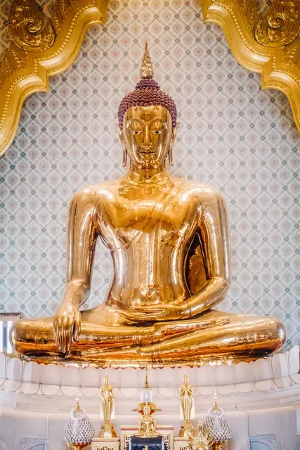 Wat Traimit el templo del Buda De Oro en Bangkok
