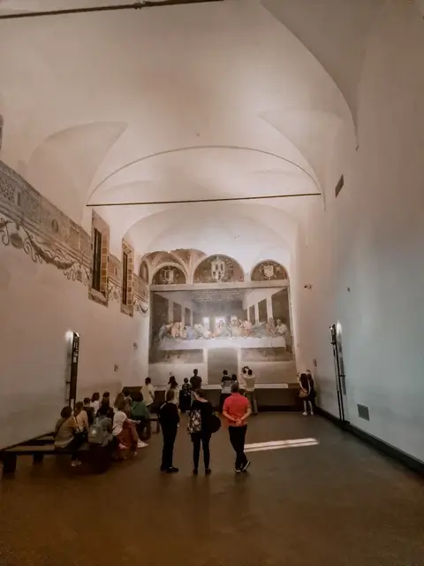 La Última Cena de Leonardo Da Vinci en Milán - sala