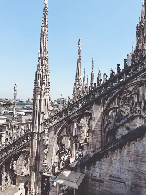 Terrazas de la Catedral de Milán 