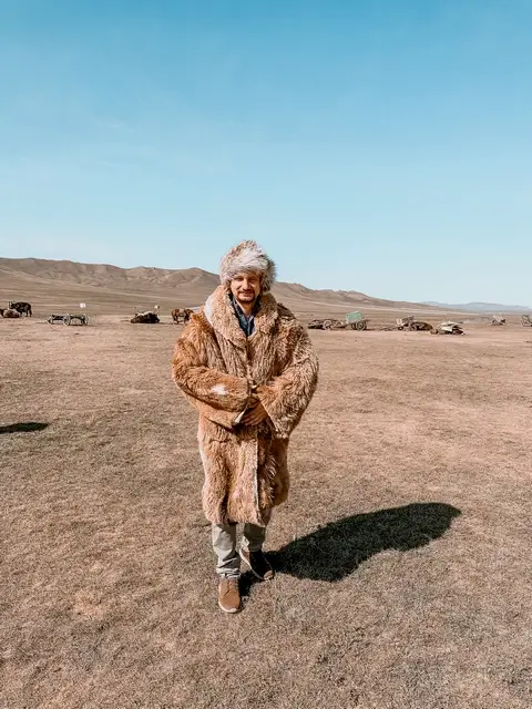 Tiempo en Mongolia mucho frio