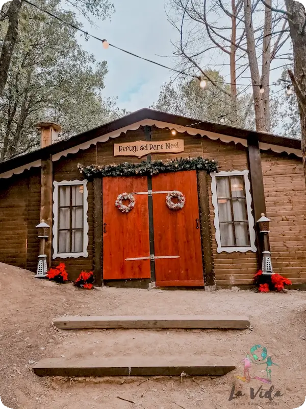 La casa de Papa Noel, fachada