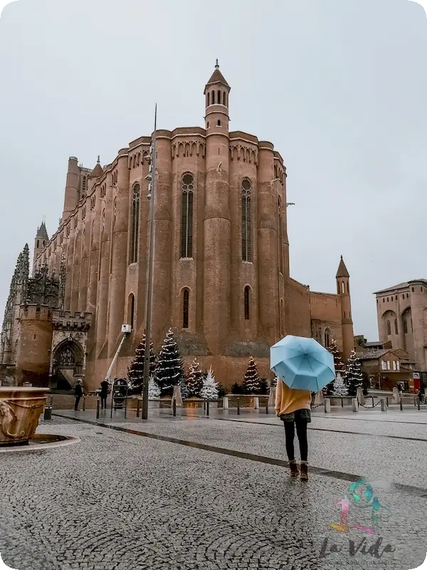 Catedral de Santa Cecilia Albi, desde la plaza