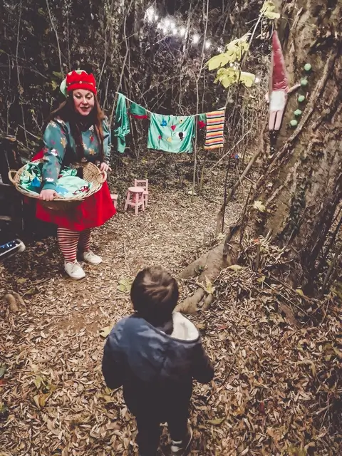 Diverland Navidad - bosque elfos