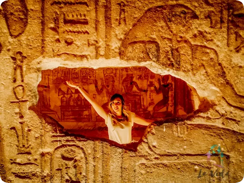 Abu Simbel - interior templos