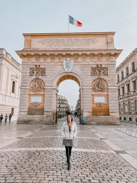 Arco del triunfo de Montpellier
