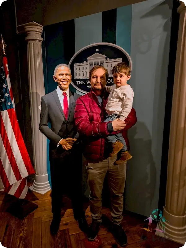Barack Obama - Museu de Cera Barcelona