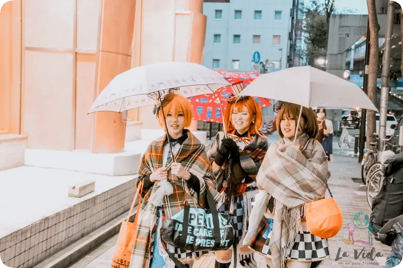 Gente disfrazada en Ikebukuro Tokio
