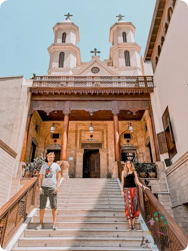 Iglesia Colgante del barrio Copto El Cairo