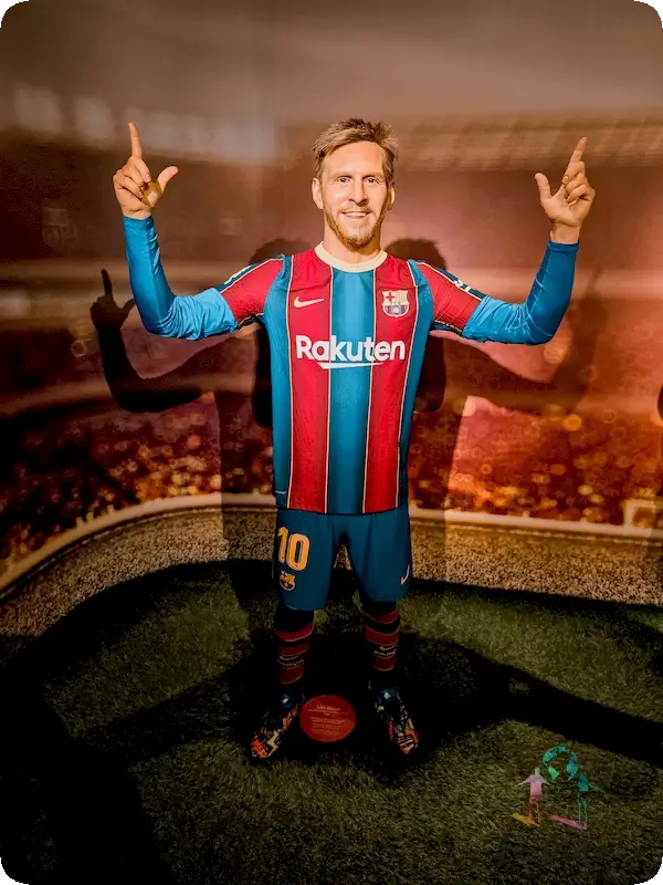 Leo Messi Museu de Cera Barcelona