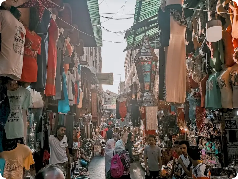 Mercado de Khan el Khalili El cairo