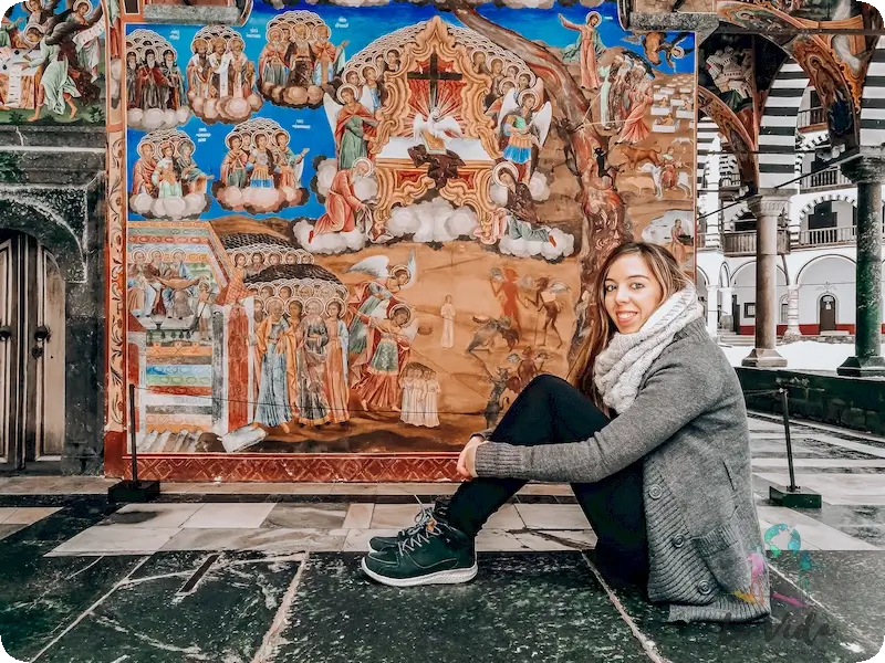 Pinturas Monasterio de Rila