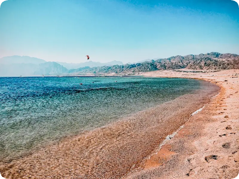 Playa de Dahab kitesurf