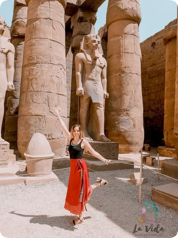 Judit en el Templo Luxor Egipto
