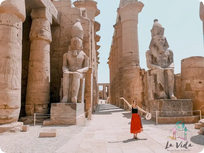 Judit en el Templo Luxor Egipto