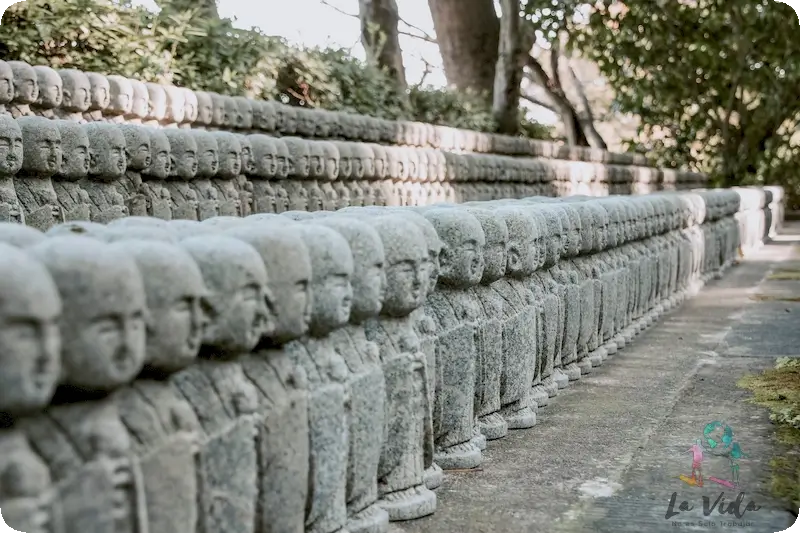 Templo Hase-dera, famoso por sus figuras o jizos