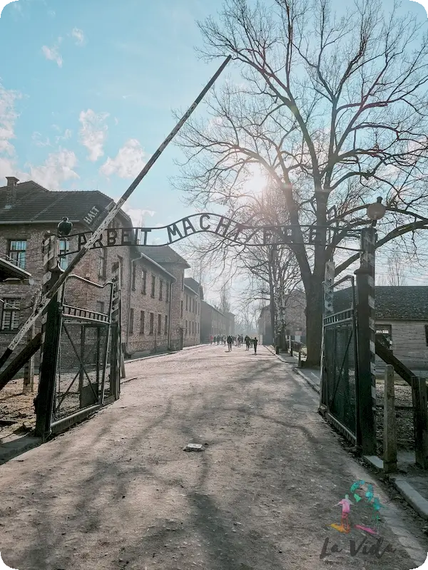 Excursión a Auschwitz - Trabajar os hará libres